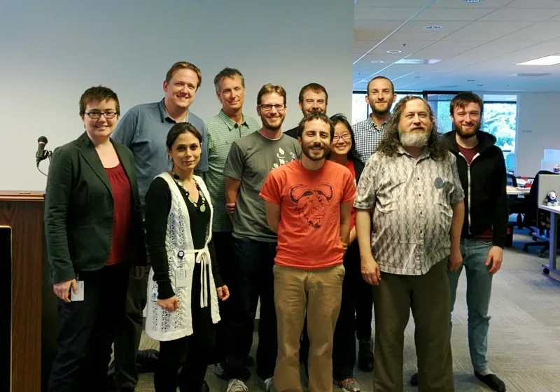 Stallman at PLOS developers